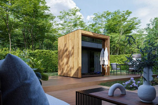 ThermaSol Fortis - Aspen, 3-4 Person, Outdoor Sauna - Art of Spas