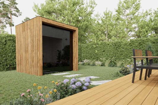 ThermaSol Fortis - Aspen, 3-4 Person, Outdoor Sauna - Art of Spas