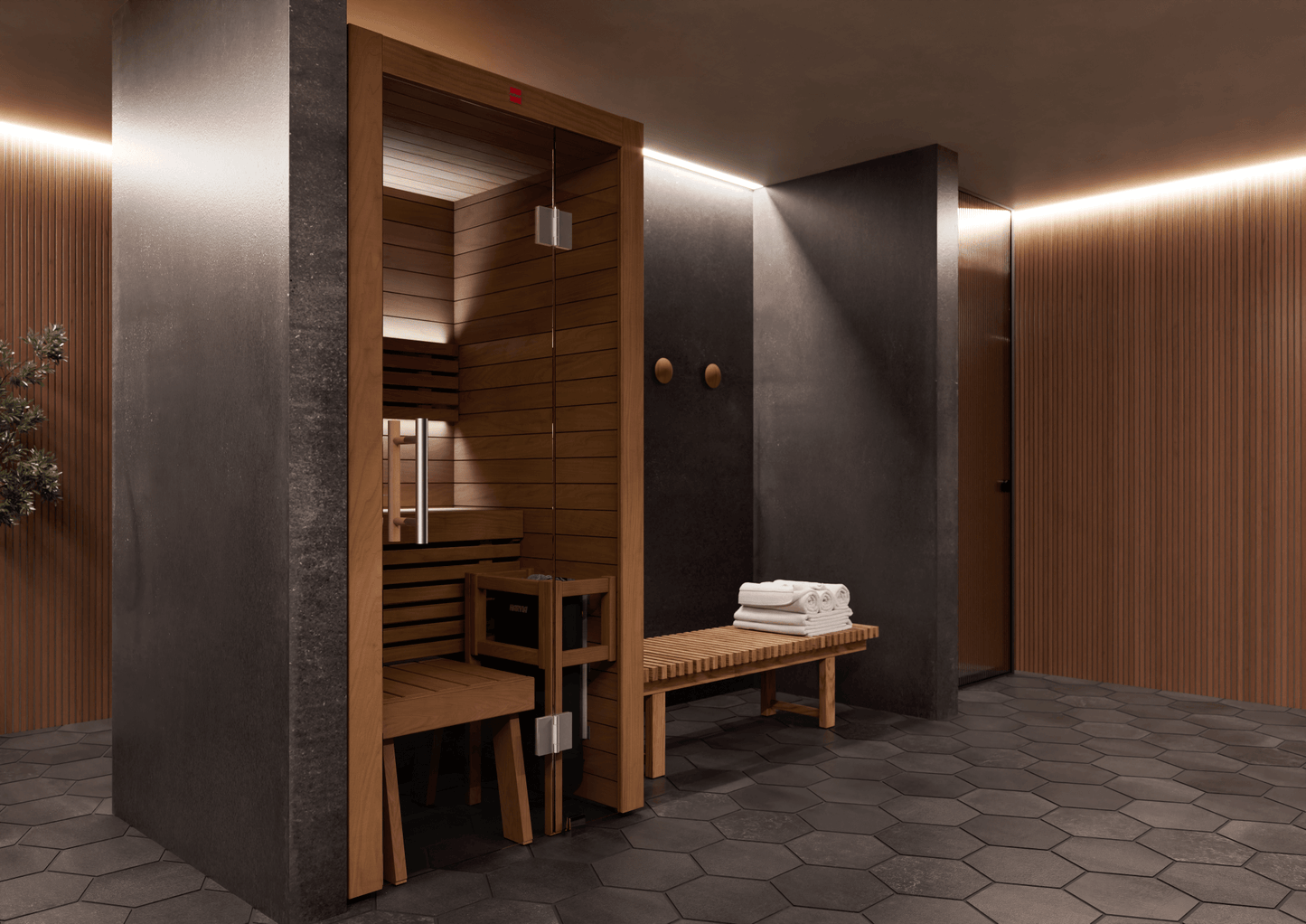 ThermaSol Utu - Nordic Softwood, 1-3 Person, Indoor Sauna - Art of Spas