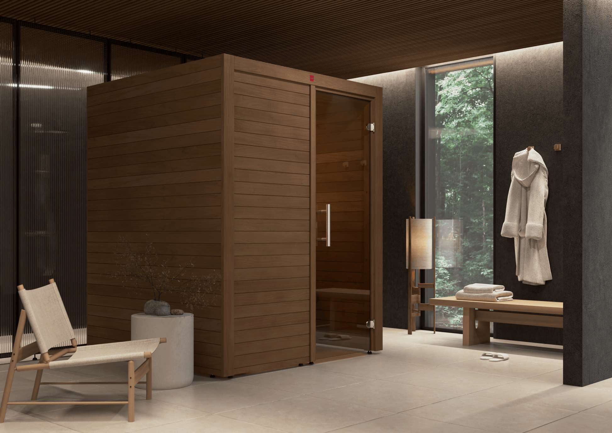 ThermaSol Utu - Nordic Softwood, 1-3 Person, Indoor Sauna - Art of Spas