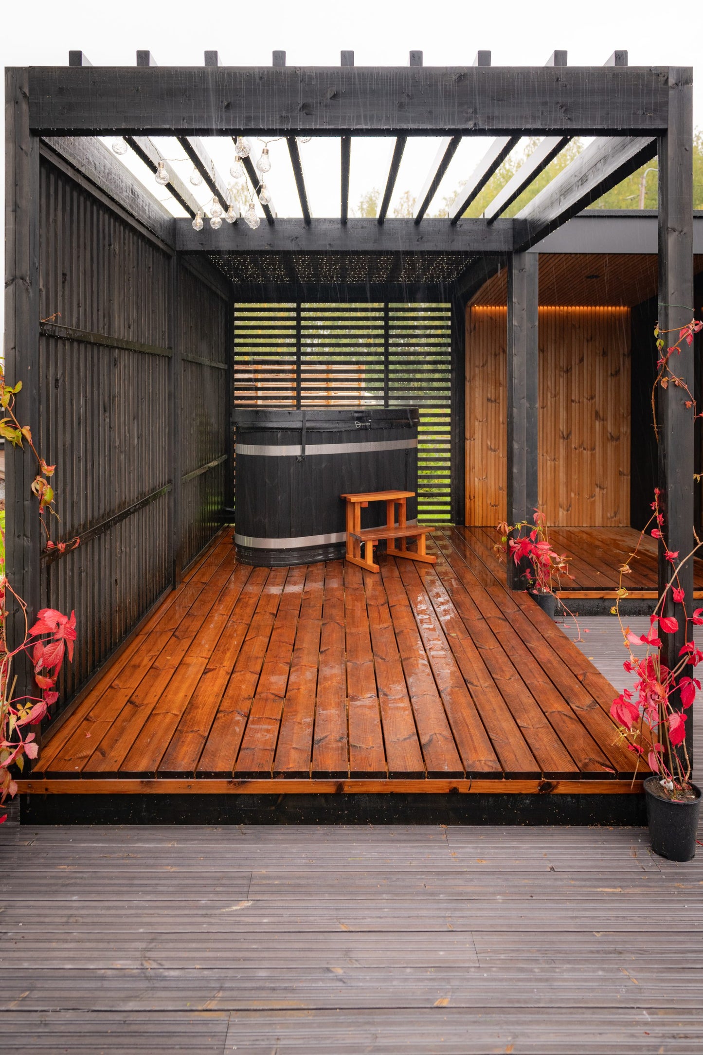 ThermaSol Nordic Misty Pergola - Art of Spas