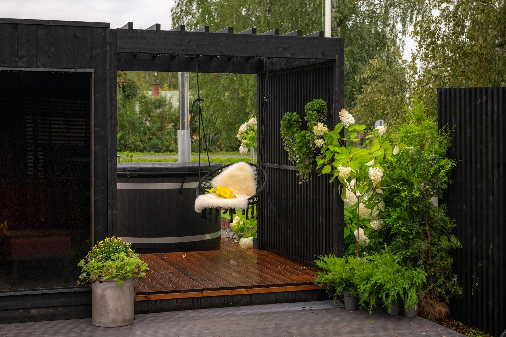 ThermaSol Nordic Misty Pergola - Art of Spas