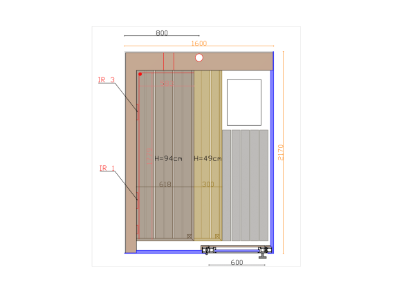 ThermaSol Vera - Glass, 2-3 Person, Outdoor Sauna - Art of Spas