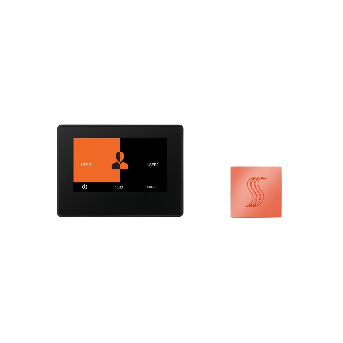 ThermaSol ThermaTouch TT7-SVSQ 7" Control and Steam Head Kit Square ThermaSol