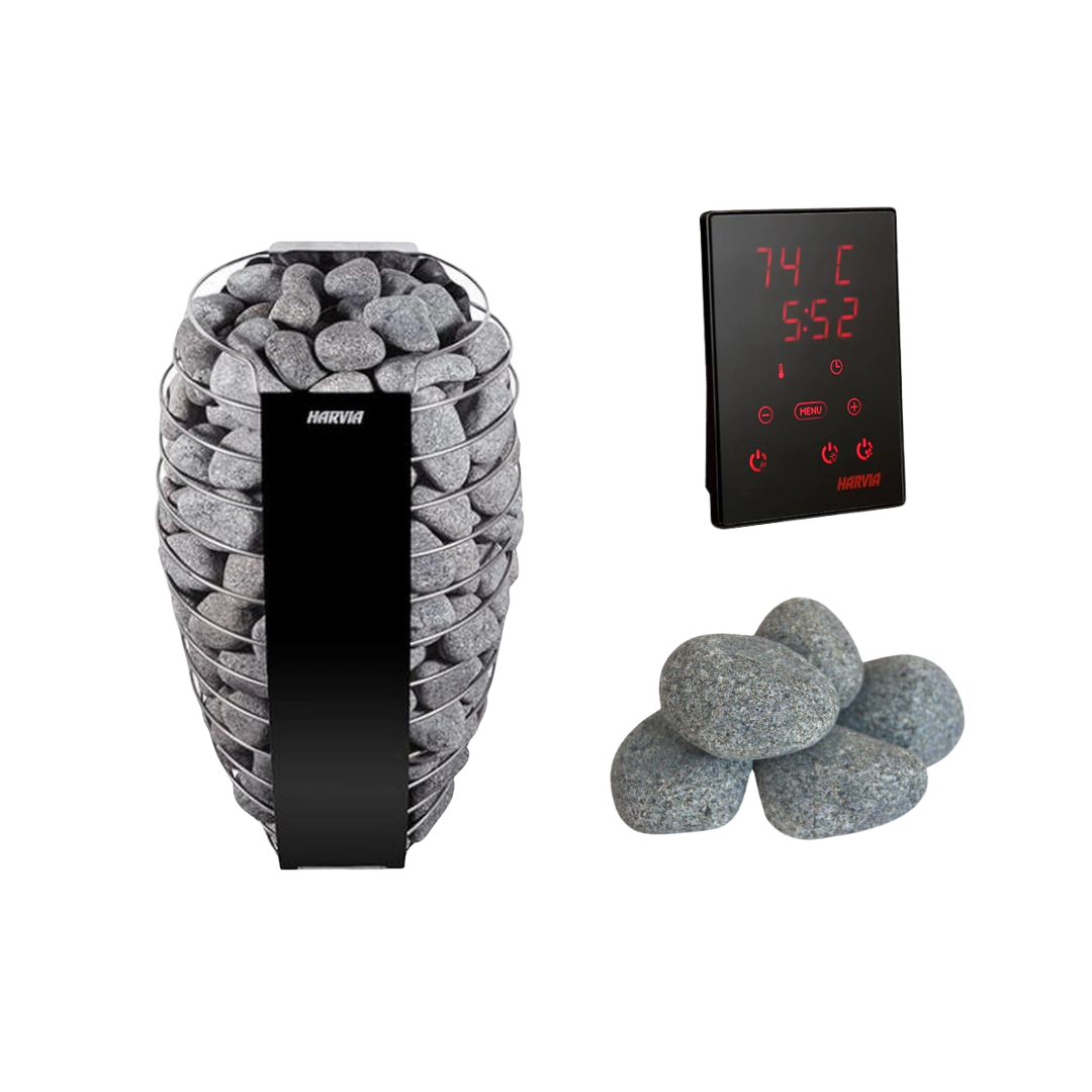 Harvia Spirit Sauna Heater With Rocks and WiFi Control Harvia