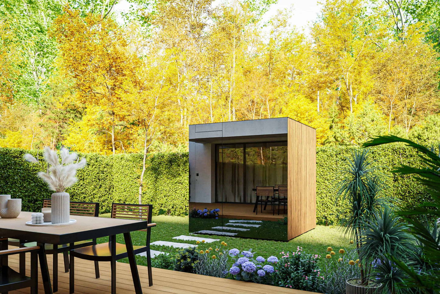 ThermaSol Spectra - Tyrol Panel, 3-4 Person, Outdoor Sauna - Art of Spas